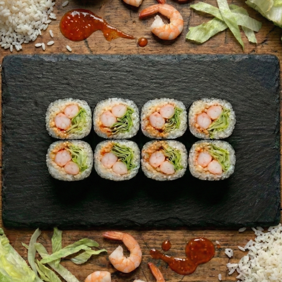 Ролл «Сочный» с креветкой