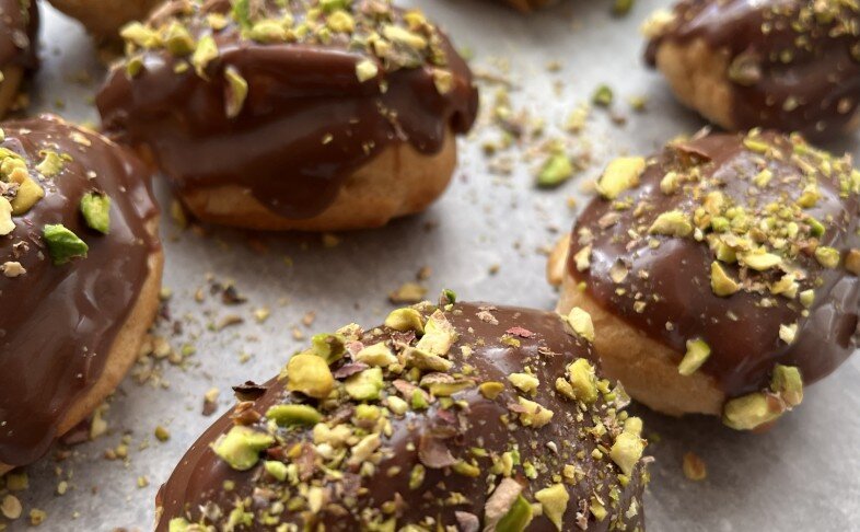 Мини эклер «Дубайский шоколад»