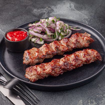 Люля-кебаб в матнакаше