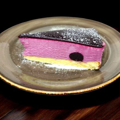 Торт «Воздушный с черникой»