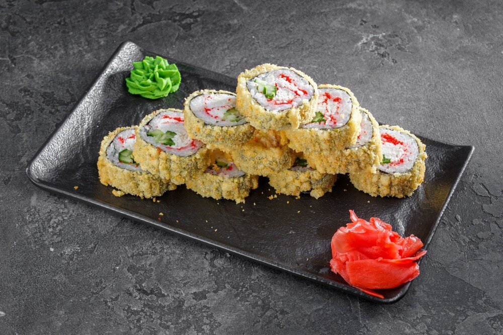 Горячий ролл Краб темпура