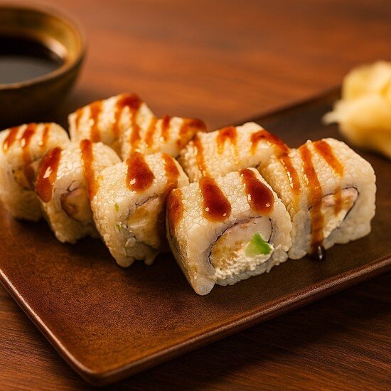 Ролл «Калифорния омлет»