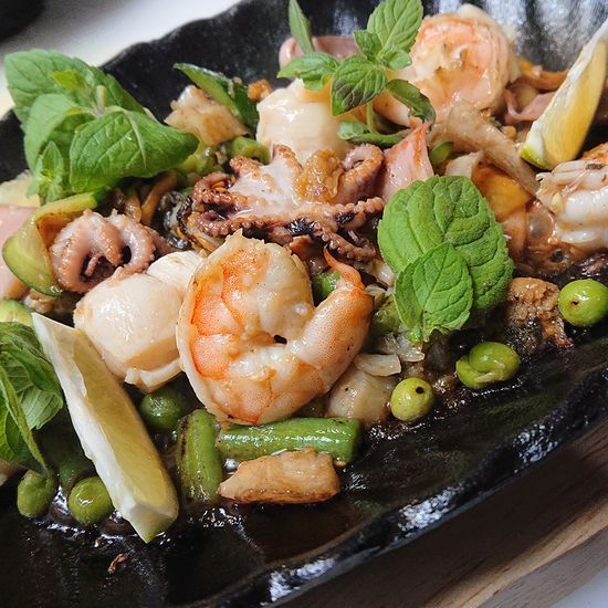 Морепродукты Тье Пан