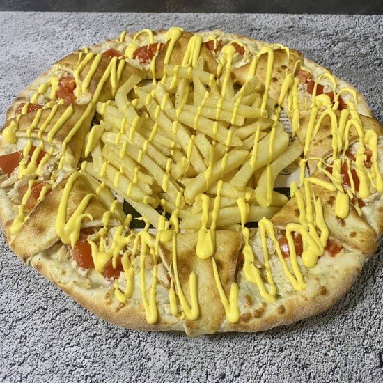 Кольцо-пицца сырный цыпленок