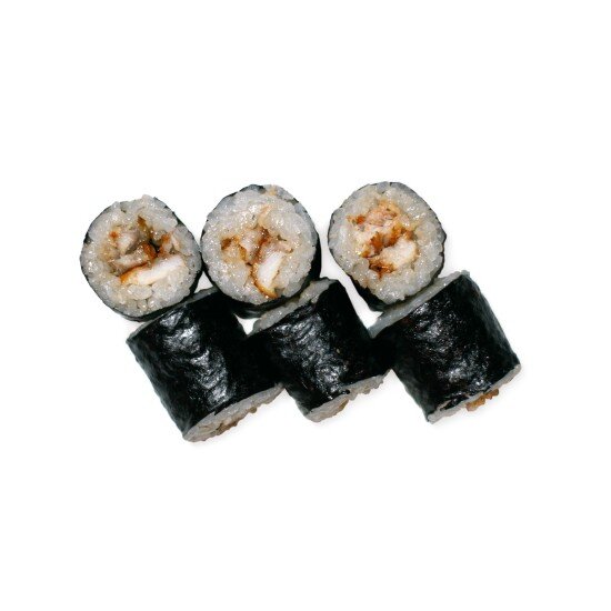 Маки с угрем