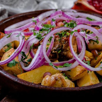 Жаркое по-домашнему из курицы