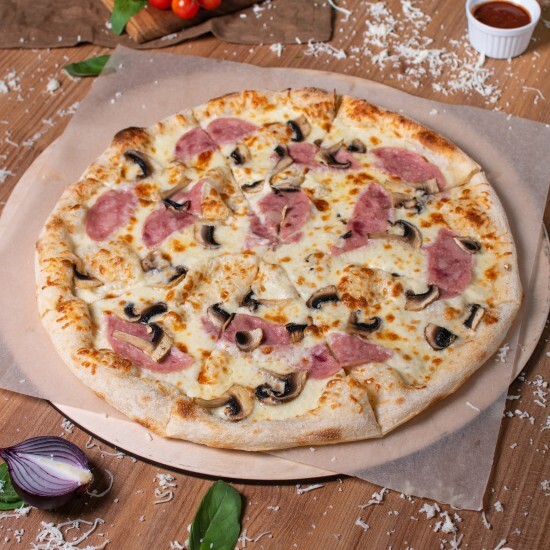 Грибная с ветчиной и трюфелем