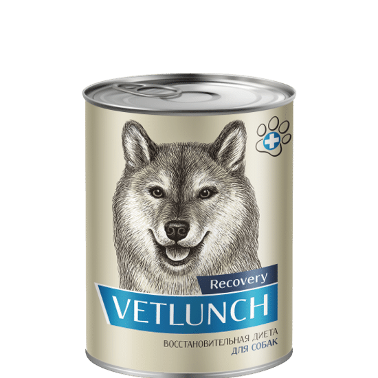 Vetlunch влажный корм для собак «Восстановительная диета», 340 г