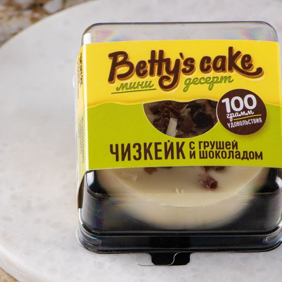 Чизкейк с грушей и шоколадом