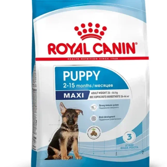 ROYAL CANIN Макси Паппи сухой корм для щенков крупных пород от 2 до 15 месяцев, 3 кг