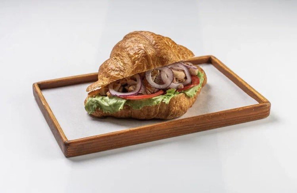 Круассан с курицей