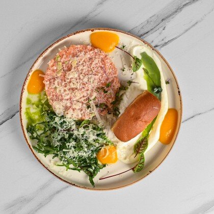 Тартар из лосося