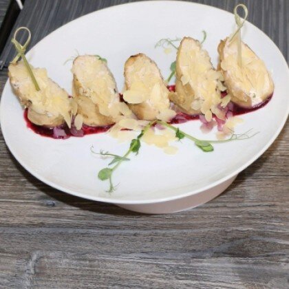 Рулеты из баклажанов