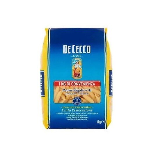 Паста De Cecco №41 Пенне Ригате, Италия, 1 кг