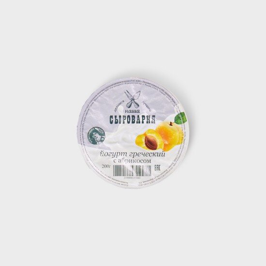 Йогурт Греческий с абрикосом натуральный
