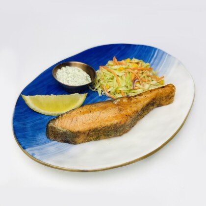 Стейк из лосося