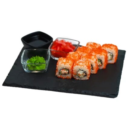 Филадельфия с масаго (оранж.)