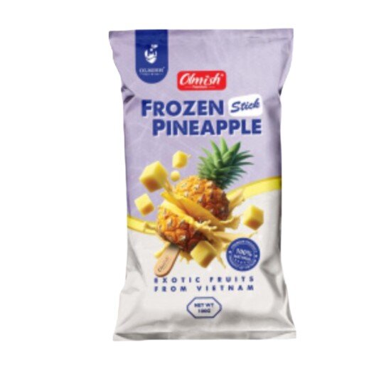 Ананас на палочке замороженный Olmish Premium 100гр.