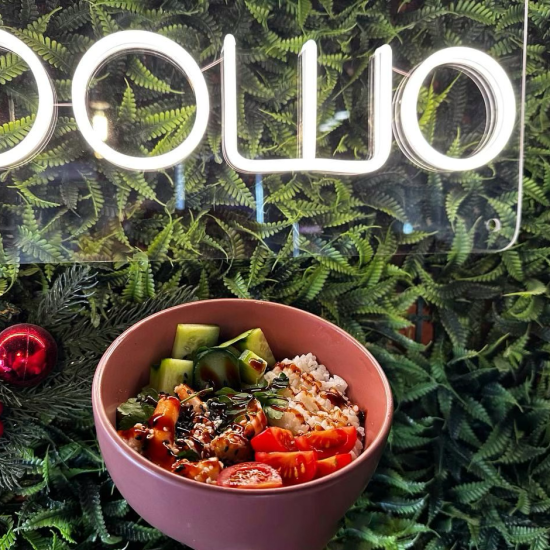 Поке с креветкой