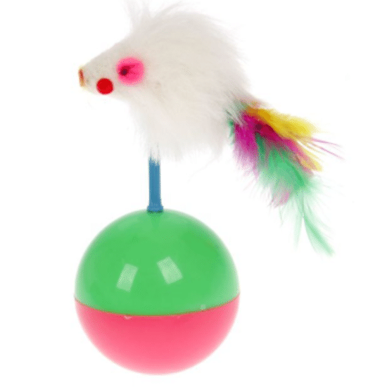 Fancy Pets игрушка для кошек «Мышка-неваляшка»