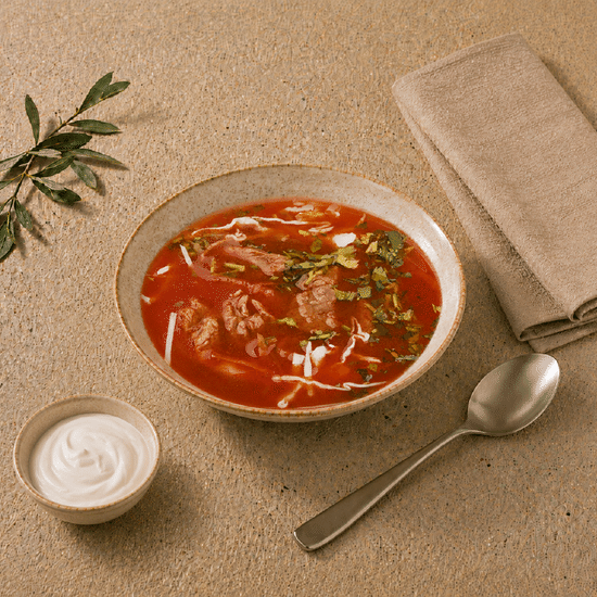 Борщ Кубанский с говядиной