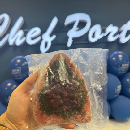 Стейк тунца с укропом и гранатом, кг