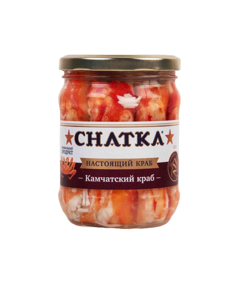 Мясо Краба Камчатского первая фаланга 500гр с/б "CHATKA"