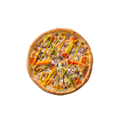Пицца «Цыпленок с овощами»