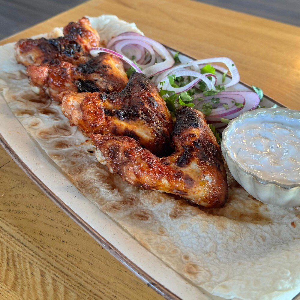 Шашлык из куриных крыльев