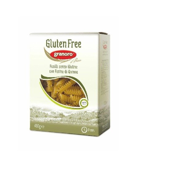 Паста GranOro №473 Фузилли из киноа без глютена, Италия, 400 г