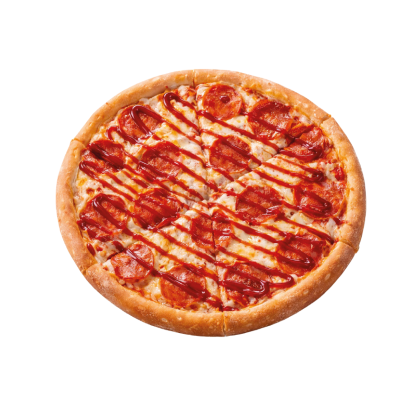 Пицца «Пепперони барбекю»