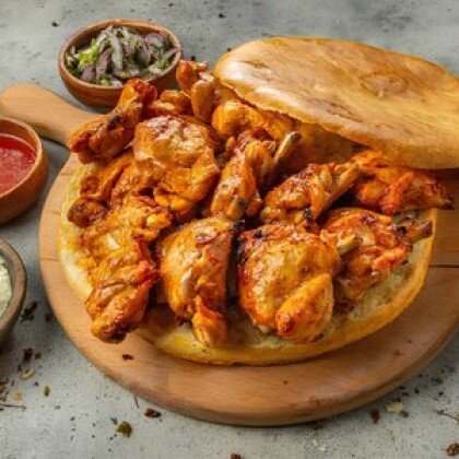 Ассорти в лепешке из курицы на 4 персон