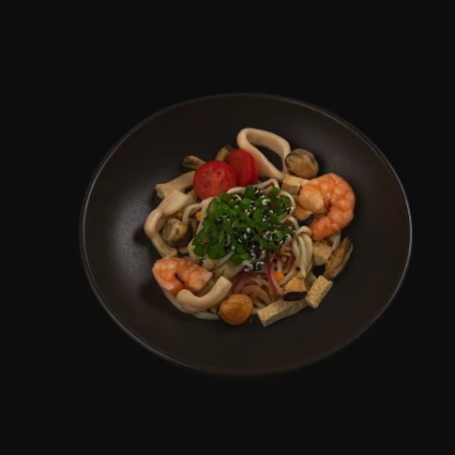 WOK с морепродуктами