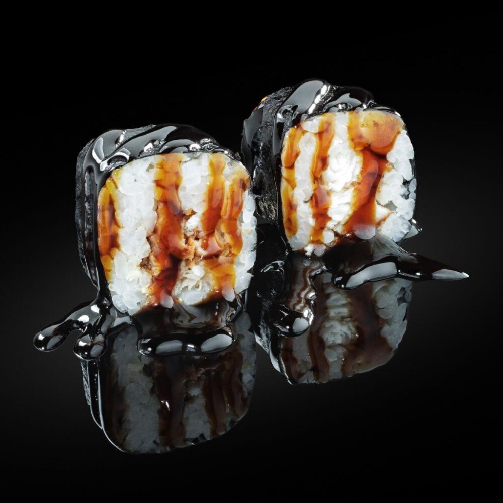 Хосомаки с угрём