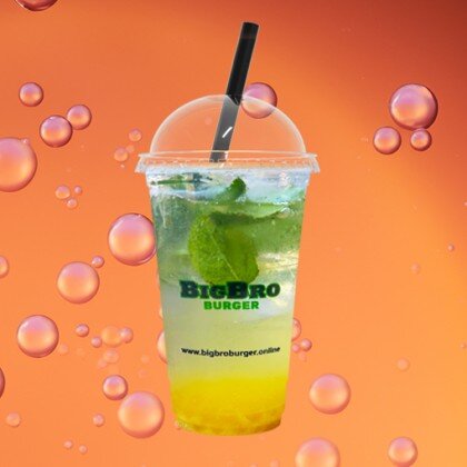 Апельсиново-банановый бабл