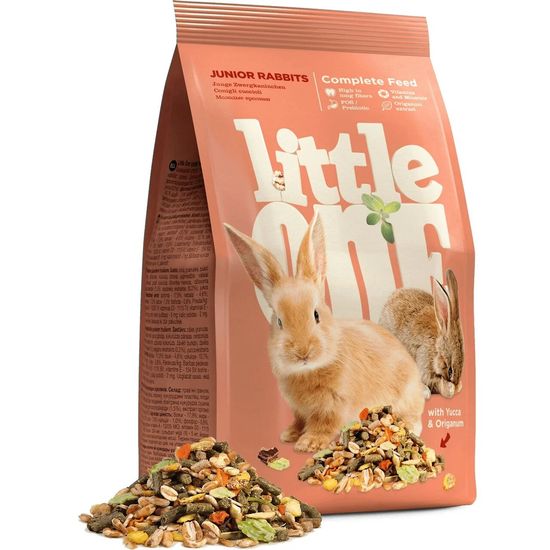 Little One корм для молодых кроликов «Юниор», 900 г