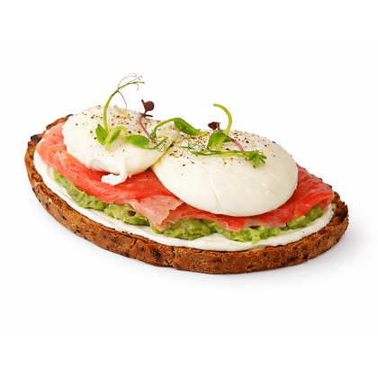 Тост с Лососем