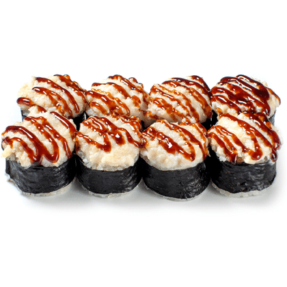 Запеченный гребешок ролл