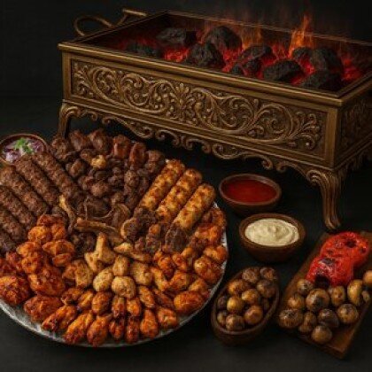 Сет «Царский шашлык с овощами»