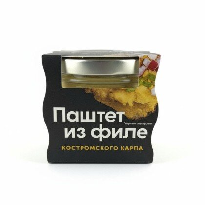 Паштет из филе Костромского карпа ст.б.100 гр.
