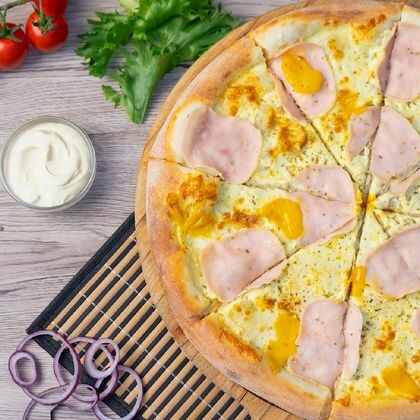 1/2 Пицца с ветчиной