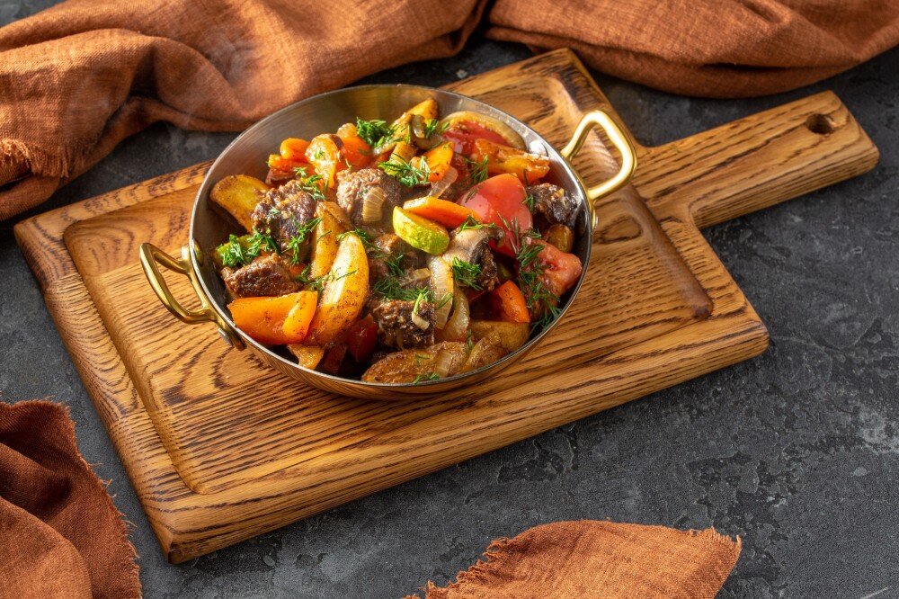 Жаркое с говядиной