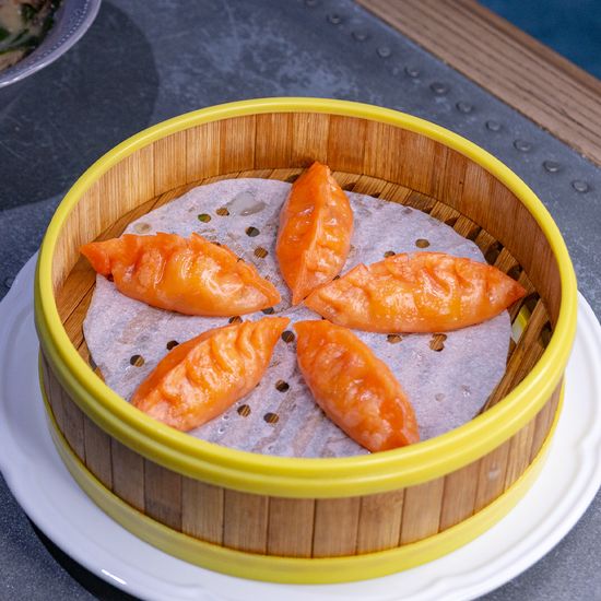 С креветкой и томатами