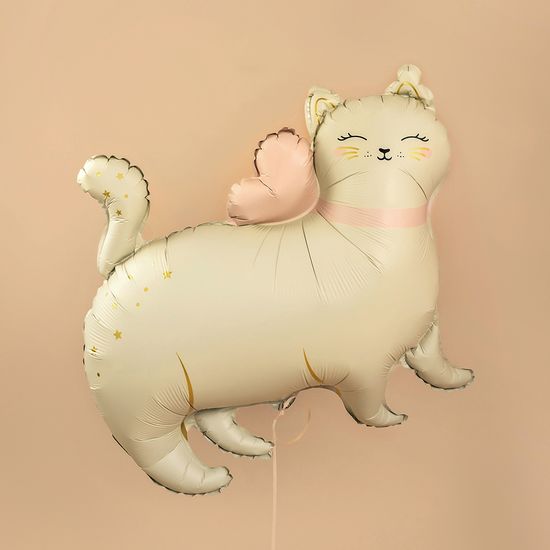 ≈ 68 см, Фигура, Кошечка с бантом, Сатин