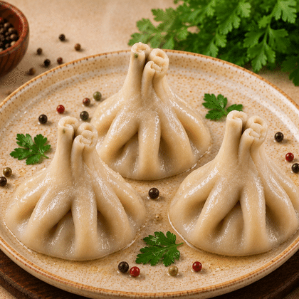 Хинкали с бараниной
