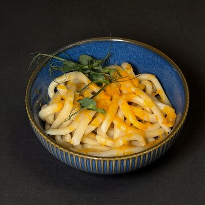 Пшеничная лапша с сыром