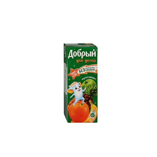 Сок "Добрый" мультифруктовый 0,2 л