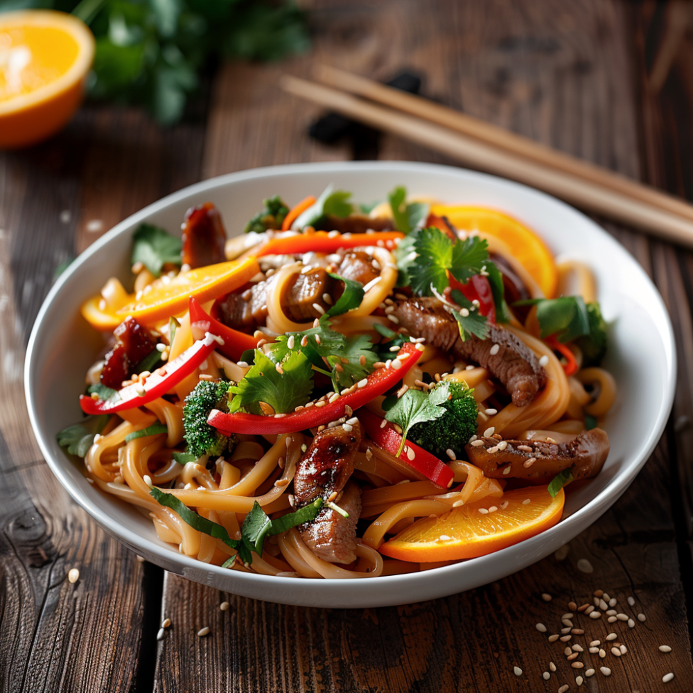 Wok Свинина с апельсином