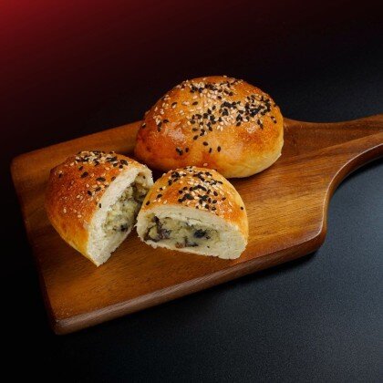 Пирожок с Картошкой и грибами