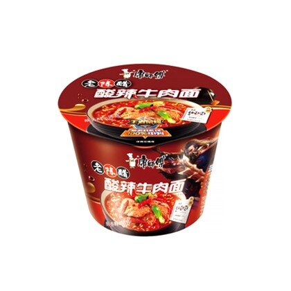 Лапша Канг Шифу с говядиной в кисло-остром соусе